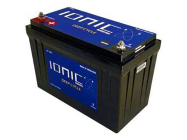 Ionic Lithium 12V 125Ah | Dual Purpose Starter Battery 1100 CCA + LiFePO4 Deep Cycle + Heater