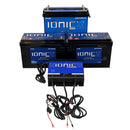 Ionic Lithium 24V LiFePO4 Bass Boat Bundle | Trolling Motors and Starter Batteries