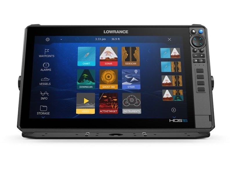 Lowrance HDS16 Pro 16" MFD  C-Map US & Canada Active Imaging HD 3In1